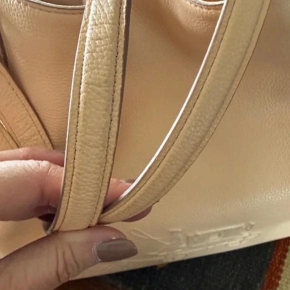 Vintage Coach peach Leather Shoulder Bag - Picture 6 of 13